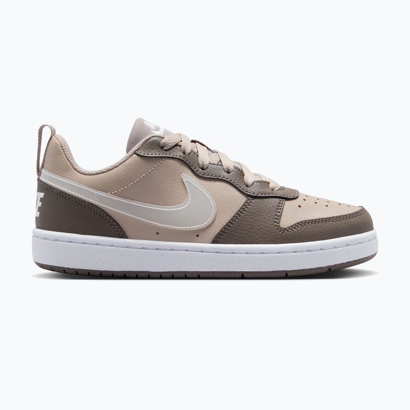 Dětské boty do vody Nike Court Borough Low moon particle/cave stone/white/white