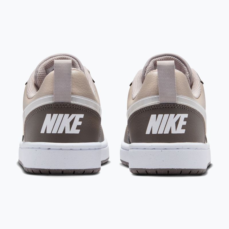 Dětské boty do vody Nike Court Borough Low moon particle/cave stone/white/white 4