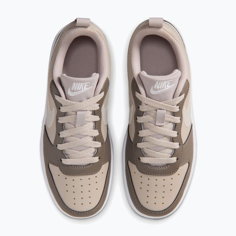 Dětské boty do vody Nike Court Borough Low moon particle/cave stone/white/white 5