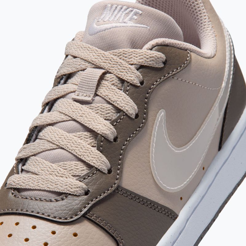 Dětské boty do vody Nike Court Borough Low moon particle/cave stone/white/white 7