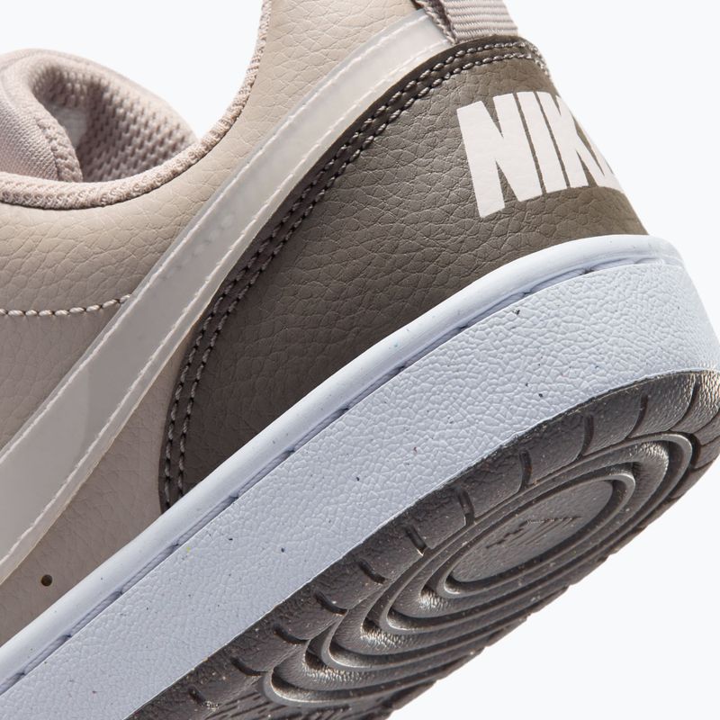 Dětské boty do vody Nike Court Borough Low moon particle/cave stone/white/white 8