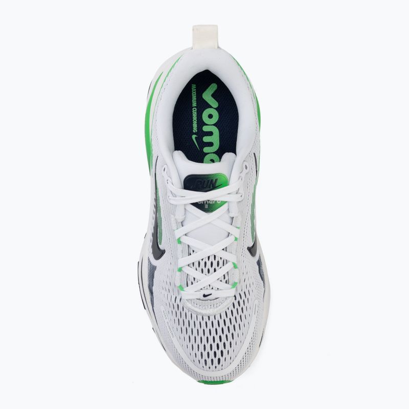 Běžecké boty Nike Vomero 18 bílá/zelená jiskra/námořnická modř 5