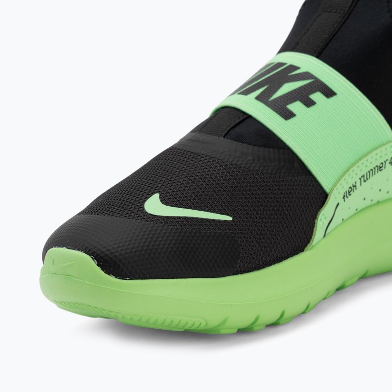 Dětské boty do vody Nike Flex Runner 4 black/illusion green/black 7