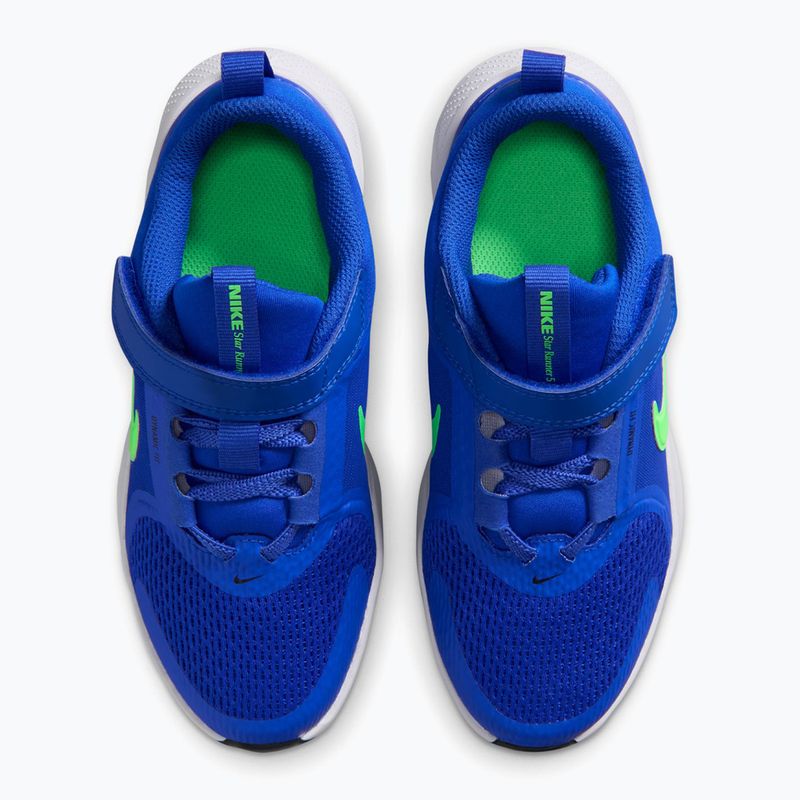 Dětské boty do vody Nike Star Runner 5 racer blue/midnight navy/illusion green 4