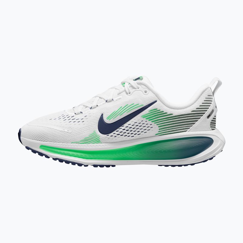 Běžecké boty Nike Vomero 18 bílá/zelená jiskra/námořnická modř 2