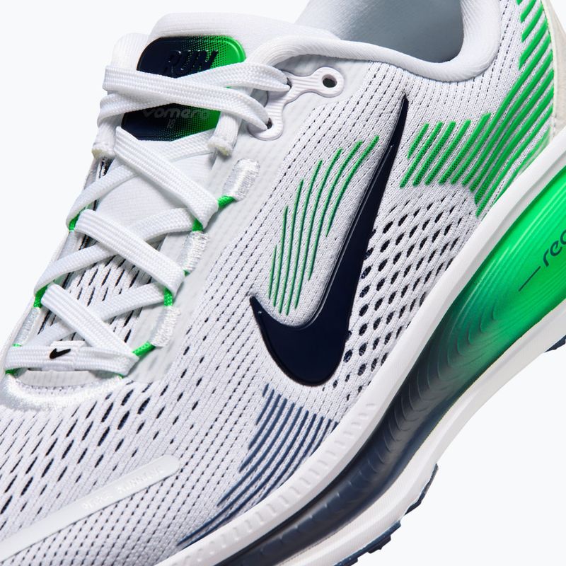 Běžecké boty Nike Vomero 18 bílá/zelená jiskra/námořnická modř 5