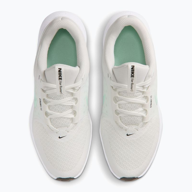 Běžecké boty Nike Star Runner 5 summit white/black/arctic green 11