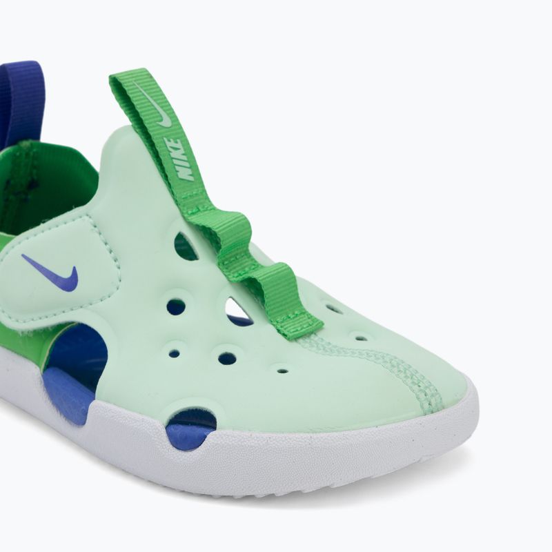 Dětské sandály Nike Sunray Protect 4 Arctic Green/Green Spark/Racer Blue 7