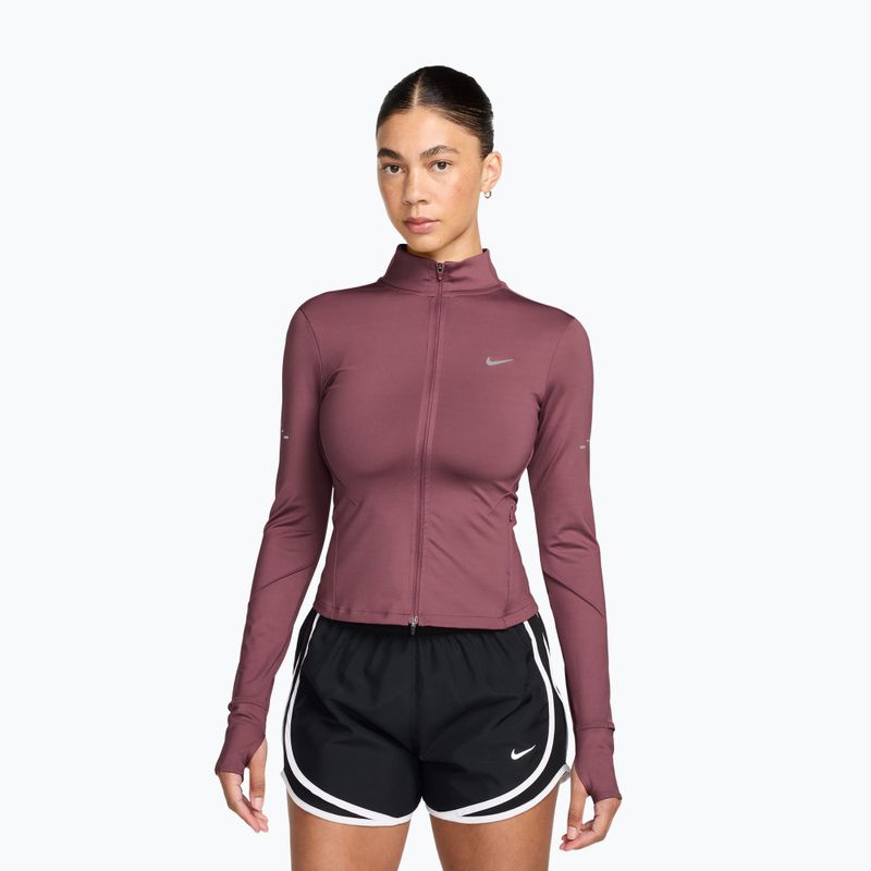 Dámská běžecká mikina Nike Swift Dri-Fit Full Zip pink smoke