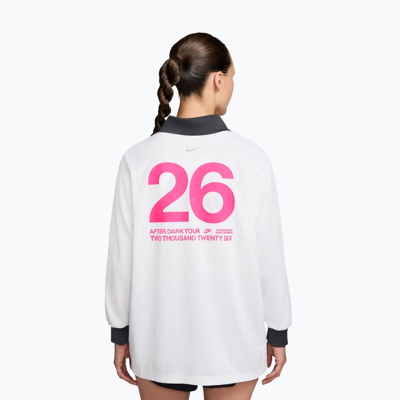 Dámské běžecké Longsleeve Nike After Dark Tour white/anthracite 2