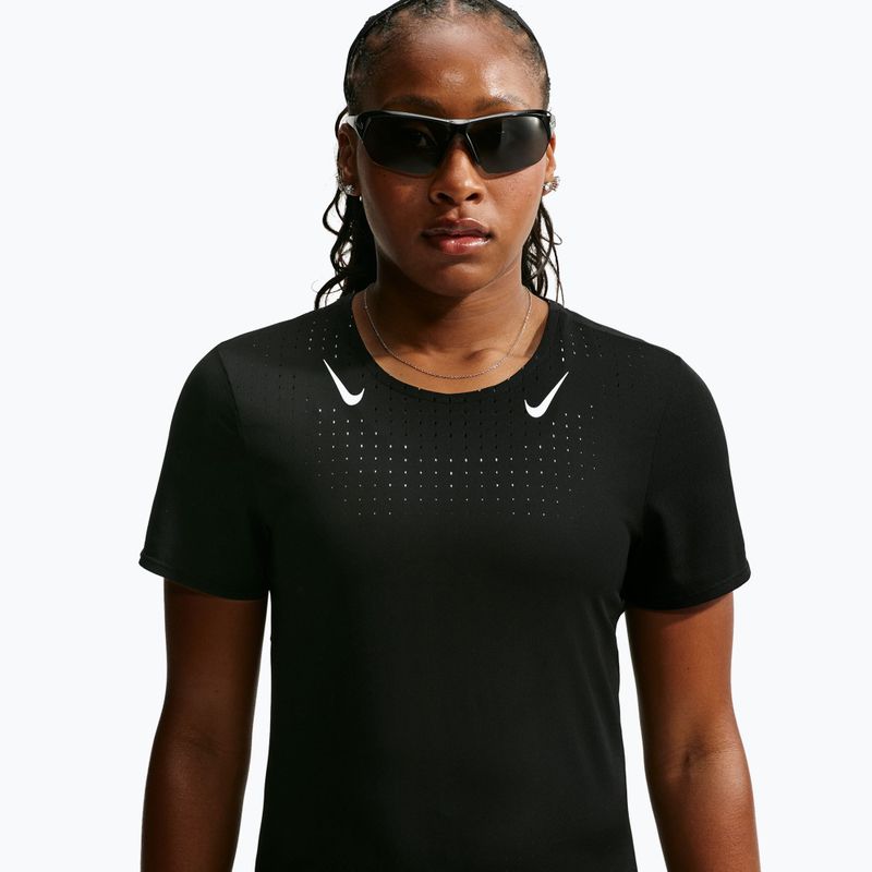 Dámské běžecké tričko Nike AeroSwift black/white 4