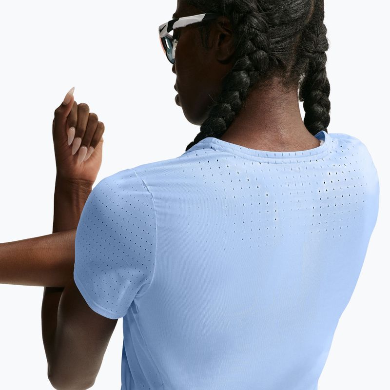 Dámské běžecké tričko Nike AeroSwift aluminum/atomic pink 5