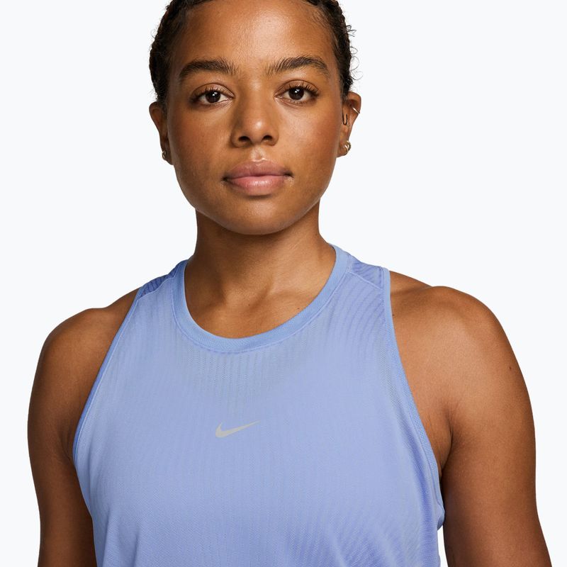 Dámské běžecké tričko Nike Swift Aero-Fit Tank Top aluminum/pure platinum 3