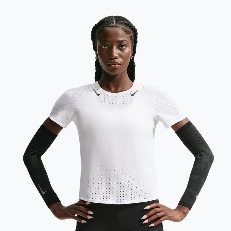 Dámské běžecké tričko Nike AeroSwift white/black