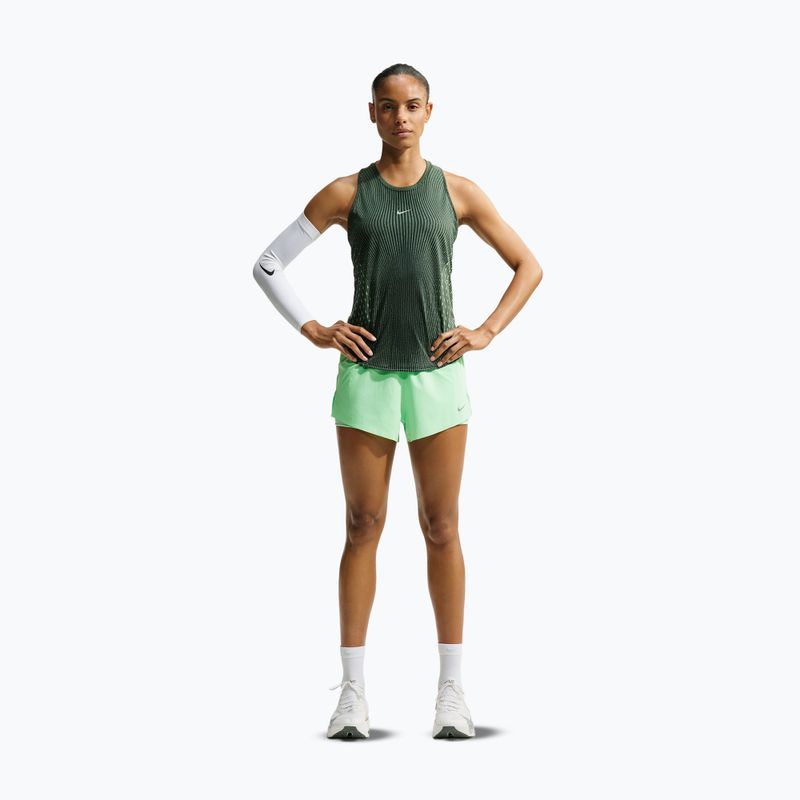 Dámské běžecké tričko Nike Swift Aero-FIT Tank Top black/light green spark 2
