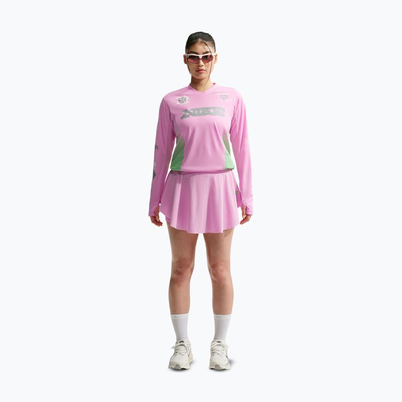 Dámské běžecké Longsleeve Nike Swift Jersey Top pink rise/illusion green 2