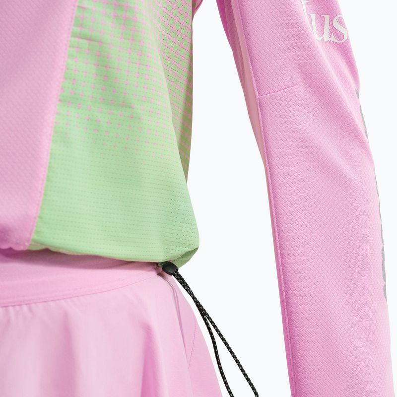 Dámské běžecké Longsleeve Nike Swift Jersey Top pink rise/illusion green 6