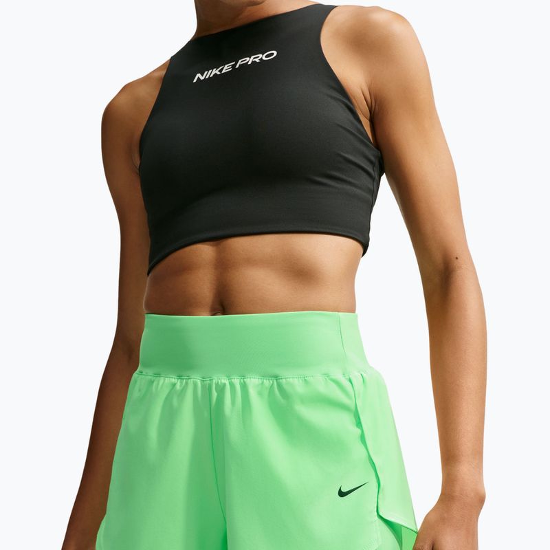 Dámské tréninkové šortky Nike Pro Sculpt illusion green/black 4