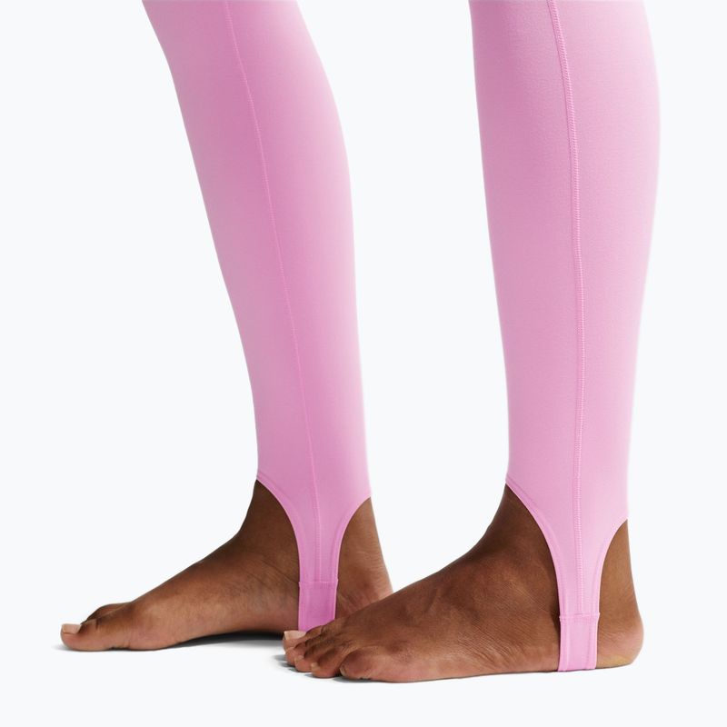 Dámské tréninkové legíny Nike One pink rise/white 7