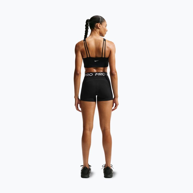 Sportovní podprsenka Nike Pro Sculpt black/white 3