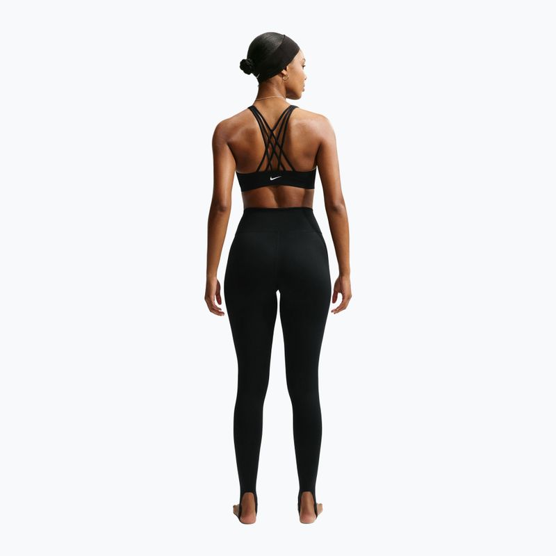 Sportovní podprsenka Nike Indy Strappy black/white 3