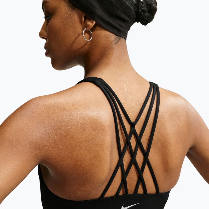 Sportovní podprsenka Nike Indy Strappy black/white 5
