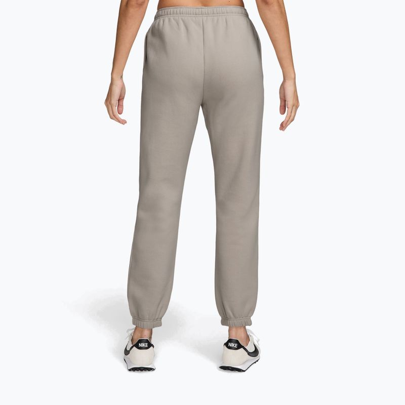Dámské kalhoty Nike Studio Fleece cream li/sail 2
