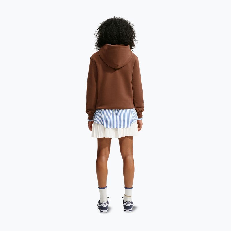 Dámská mikina Nike Studio Fleece cacao wow/sail 3