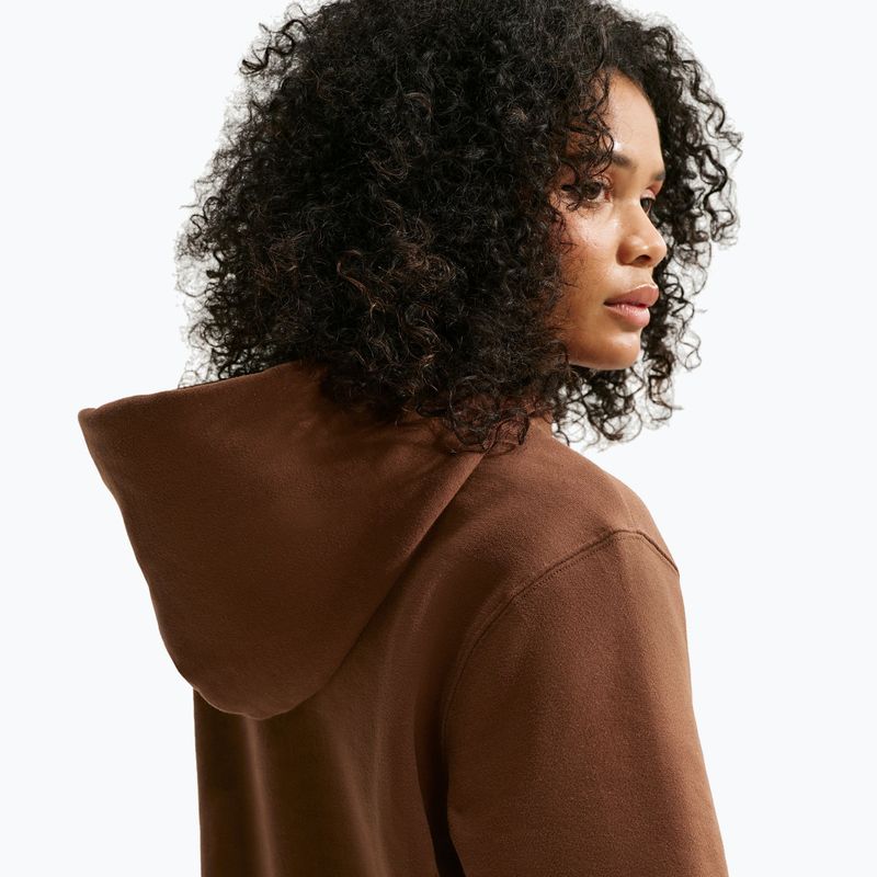 Dámská mikina Nike Studio Fleece cacao wow/sail 7