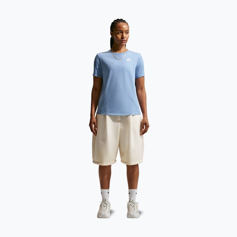 Dámské tričko Nike Sportswear Club Essentials work blue 7