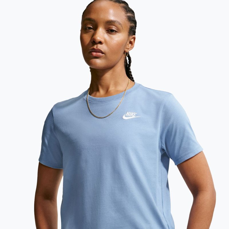 Dámské tričko Nike Sportswear Club Essentials work blue 3