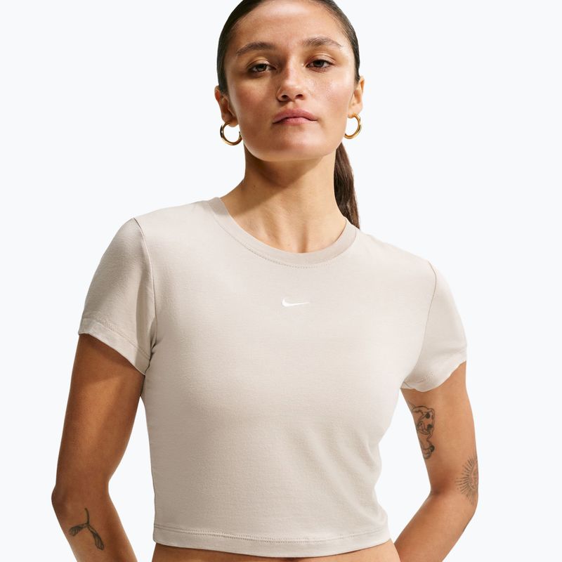 Dámské tričko Nike Sportswear Chill Knit cream Ii/sail 4