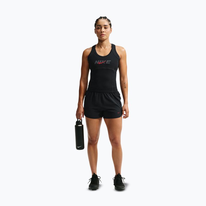 Dámské tréninkové šortky Nike One black/black/university red 2