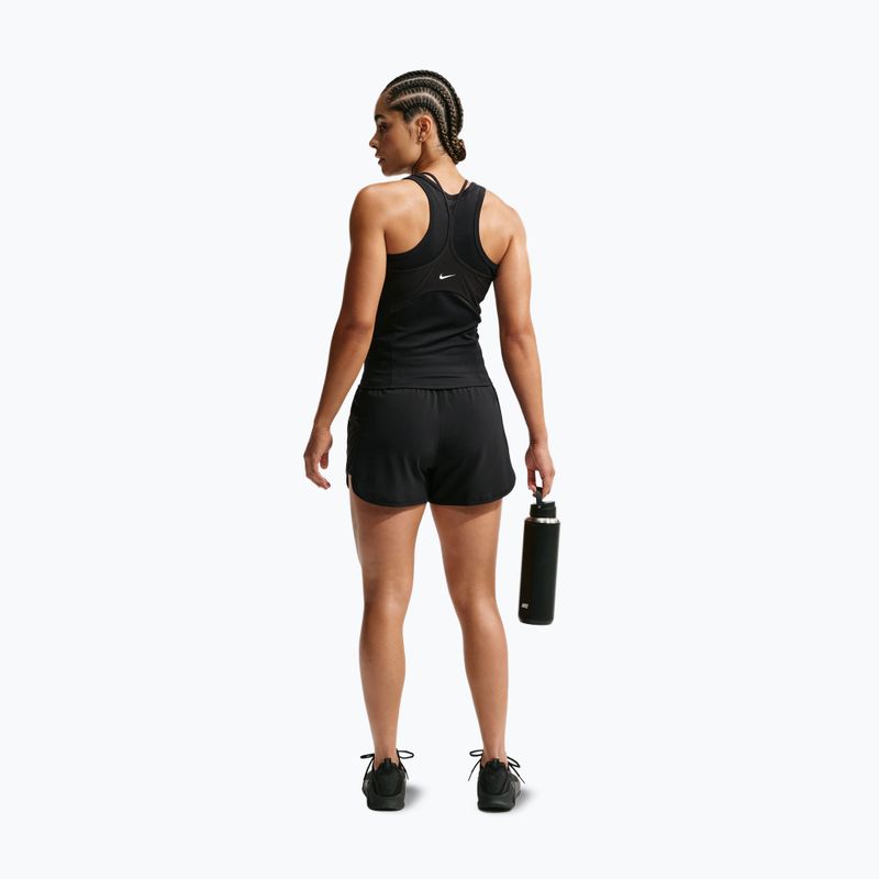 Dámské tréninkové šortky Nike One black/black/university red 3