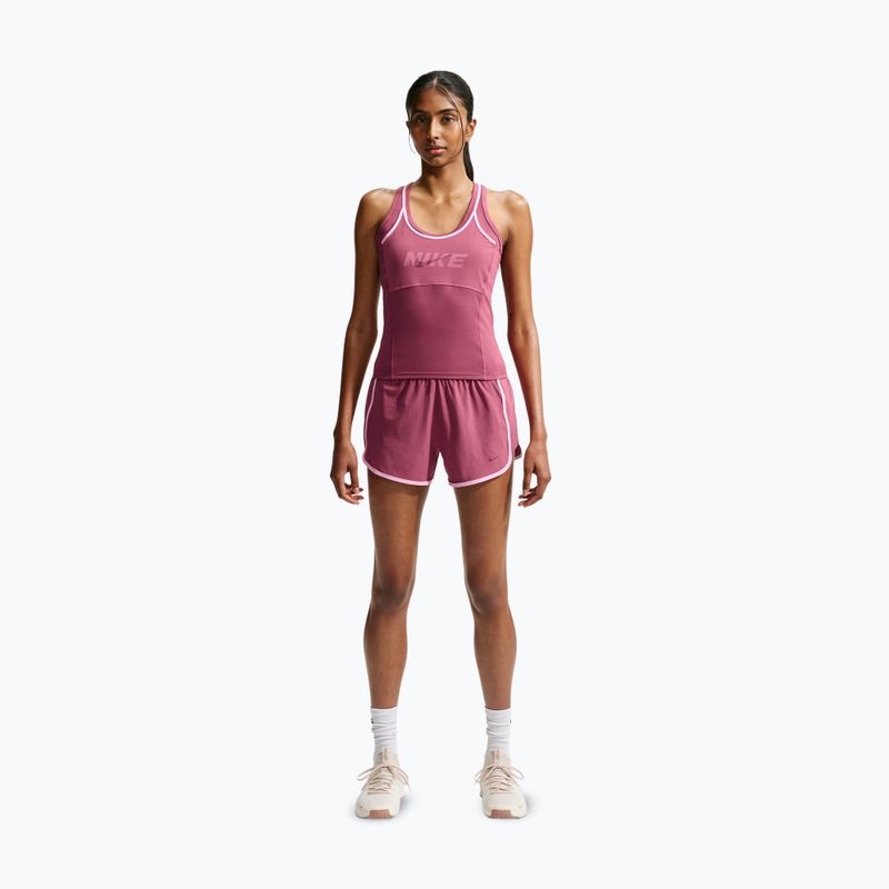Dámské tréninkové tričko Nike One pink smoke/pink rise/mystic dates/white 2
