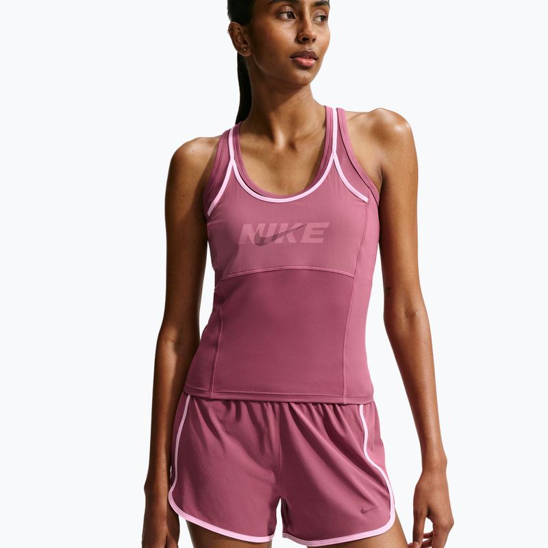 Dámské tréninkové šortky Nike One pink smoke/pink rise/mystic dates 4