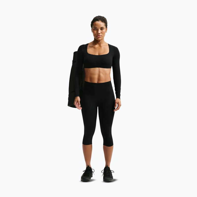 Sportovní podprsenka Nike Zenvy black/cool grey 2