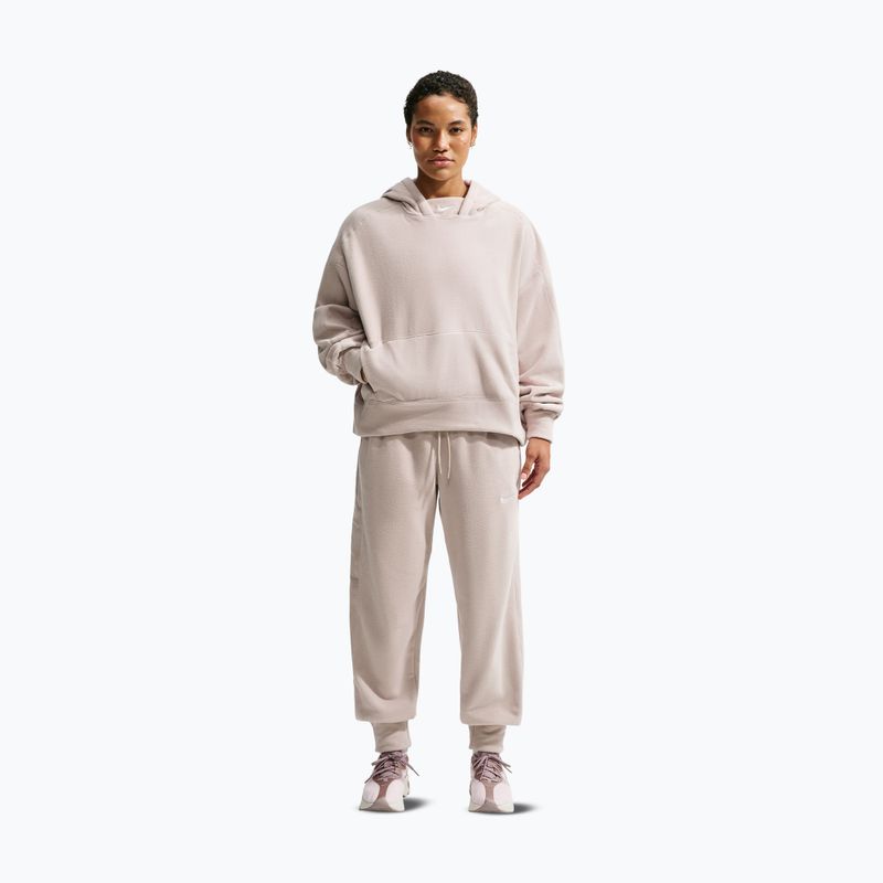 Dámská tréninková mikina Nike One Therma-FIT Oversized cream Ii/white 2