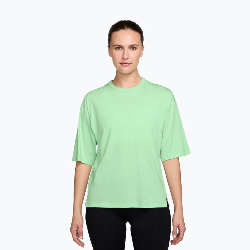Dámské tréninkové tričko Nike 24.7 ImpossiblySoft Light cucumber calm/illusion green