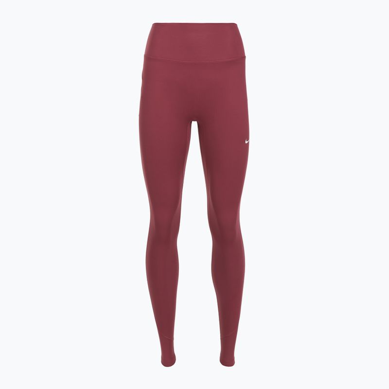 Dámské legíny Nike One pink smoke/pink smoke/pink rise/white 7