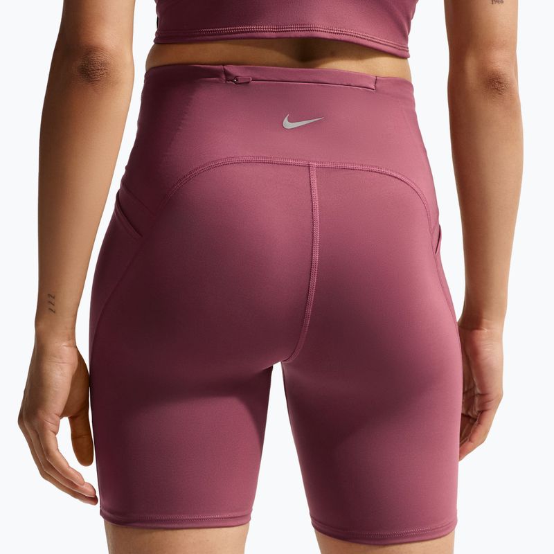 Dámské běžecké šortky Nike Swift pink smoke 5
