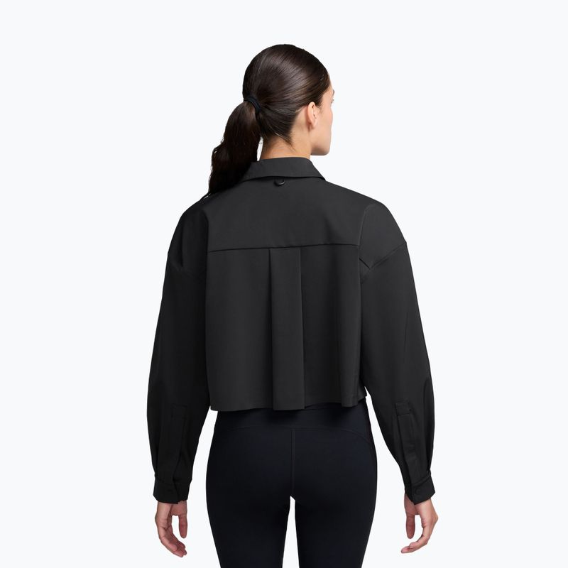 Dámské tréninkové tričko Nike 24.7 PerfectStretch black/dark smoke grey 2