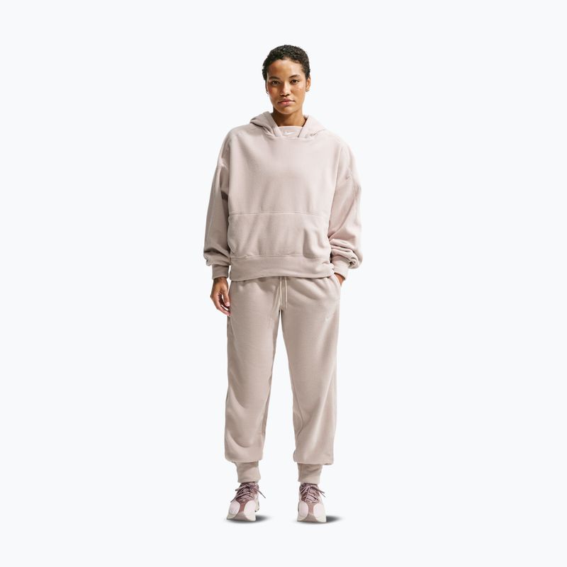 Dámské kalhoty Nike One Therma-FIT Mid Rise cream ii/white 2