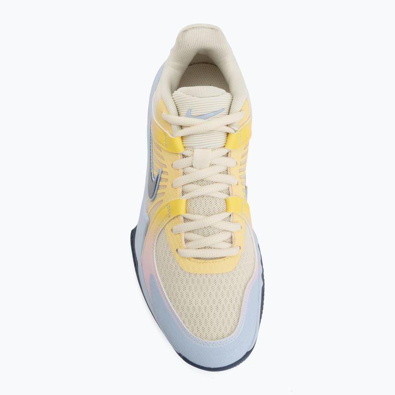 Volejbalové boty Nike Hyperspeed Court 2 SE coconout milk/diffsed blue/hydrogen blue 5
