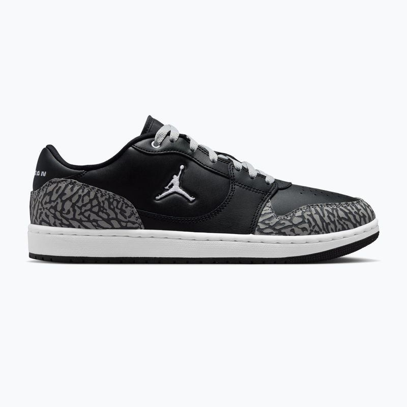 Pánské boty Jordan Court Connect Low SE black/light smoke grey/dark grey/white 2