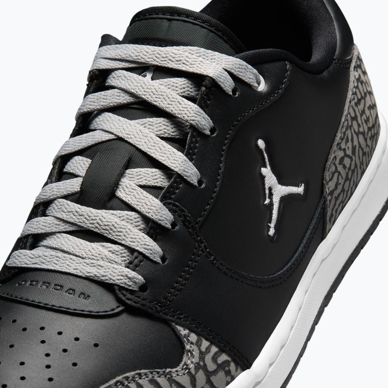 Pánské boty Jordan Court Connect Low SE black/light smoke grey/dark grey/white 4