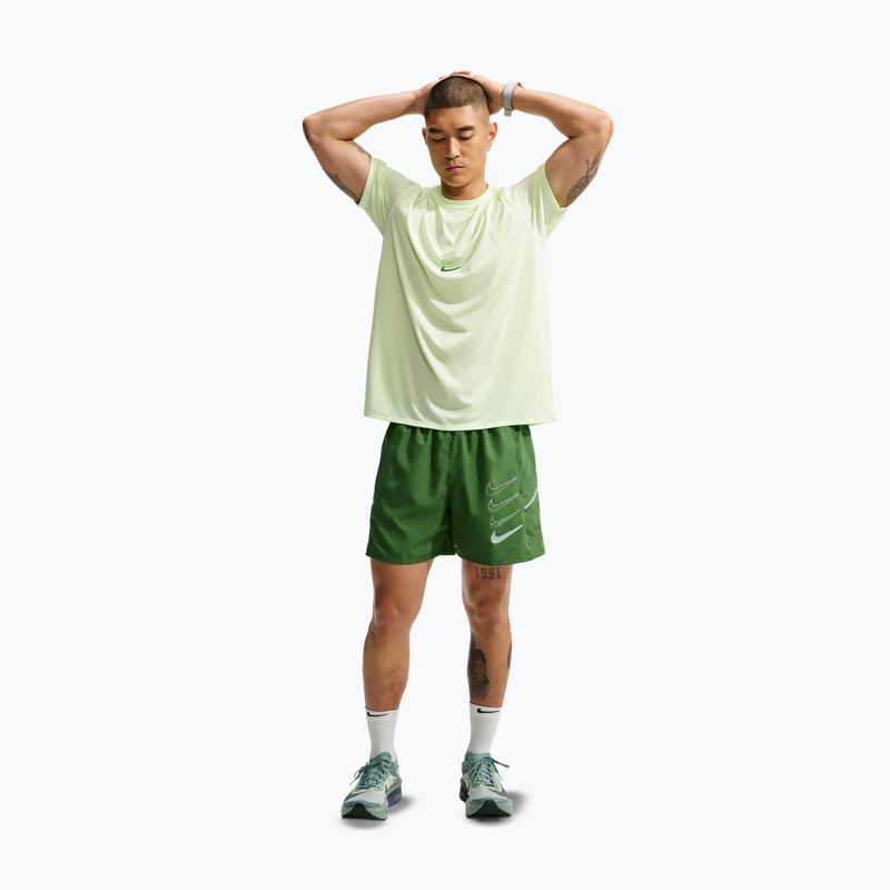Pánské běžecké šortky Nike Miler forest green 2