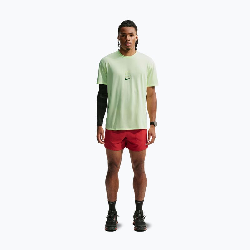 Pánské běžecké tričko Nike Dri-Fit Running Top barely volt 2