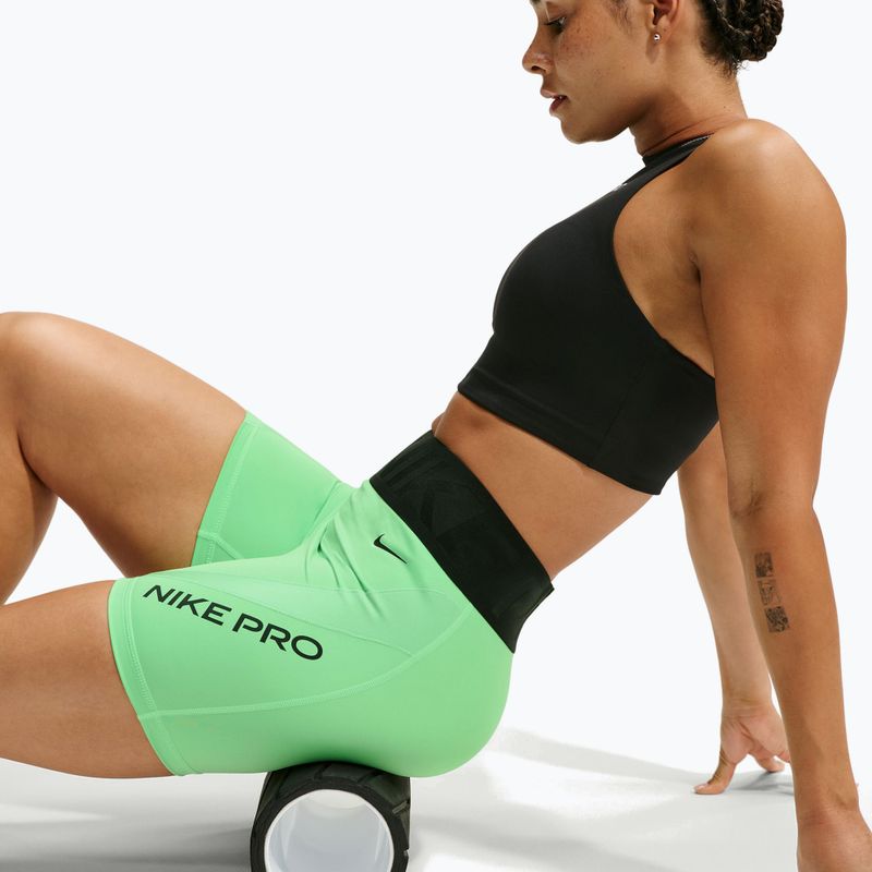 Dámské tréninkové šortky Nike Pro Sculpt illusion green/cucumber calm/black/black 5