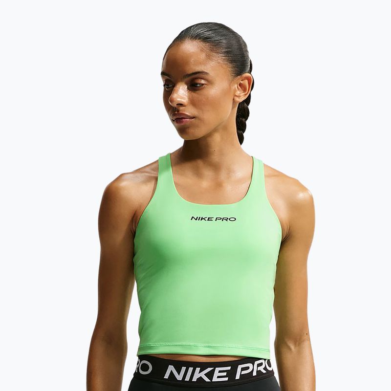 Dámské tréninkové tričko Nike Pro Sculpt illusion green/cucumber calm/black